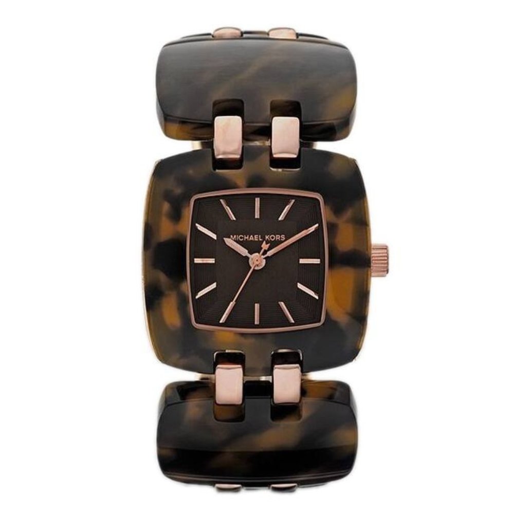 GUC Michael Kors Women's Resin Link Analog Watch